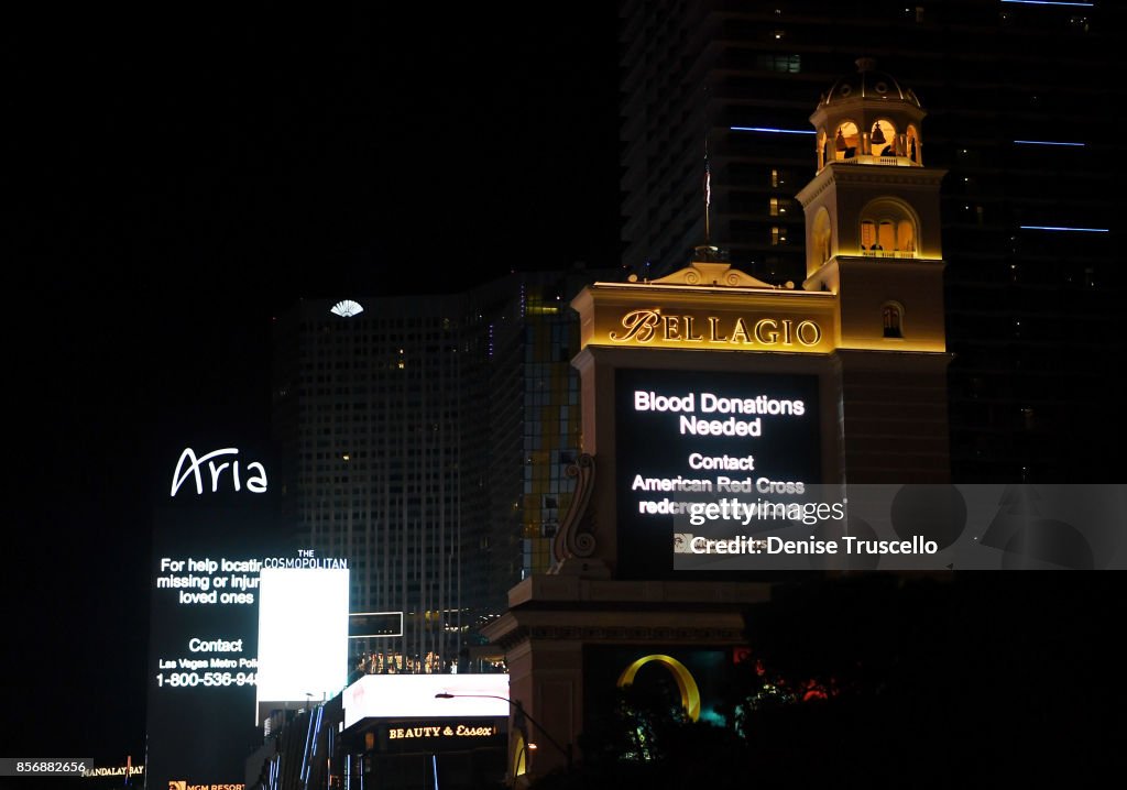 Mass Shooting At Mandalay Bay In Las Vegas Leaves At Least 50 Dead