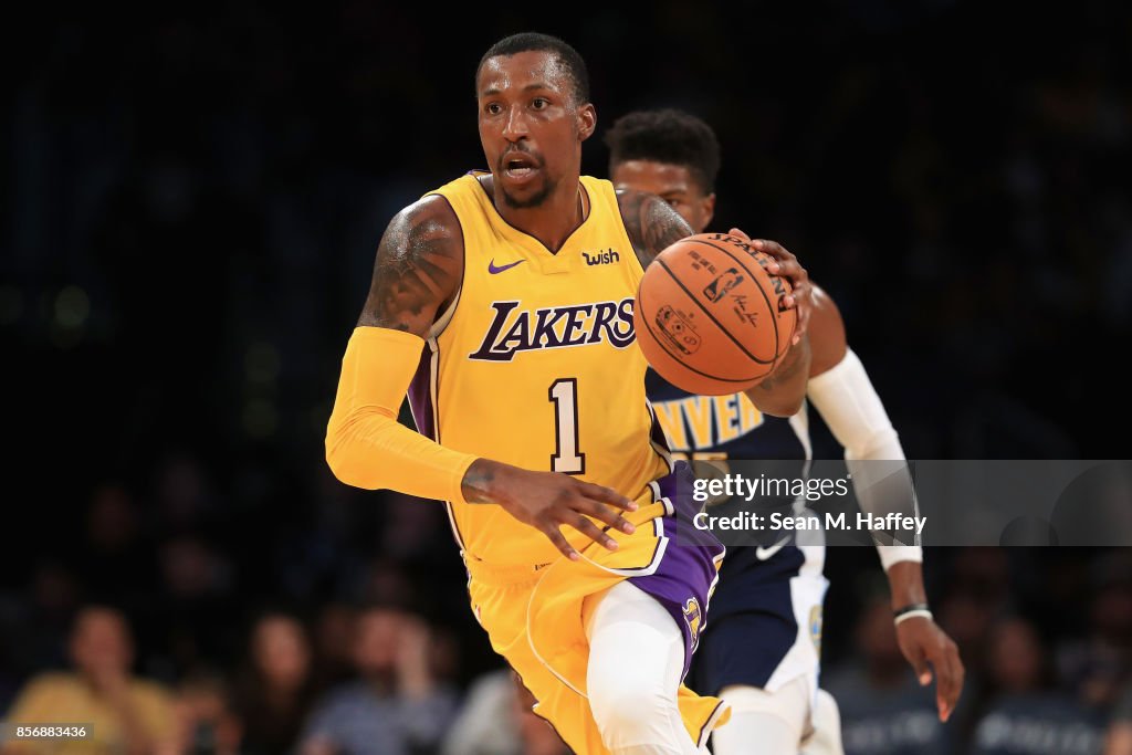 Denver Nuggets v Los Angeles Lakers