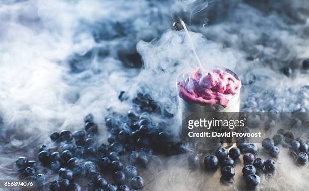 vegan nitrogen - dry ice stock pictures, royalty-free photos & images