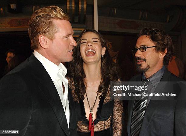 Val Kilmer, Michelle Monaghan and Robert Downey Jr.