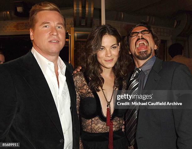 Val Kilmer, Michelle Monaghan and Robert Downey Jr.