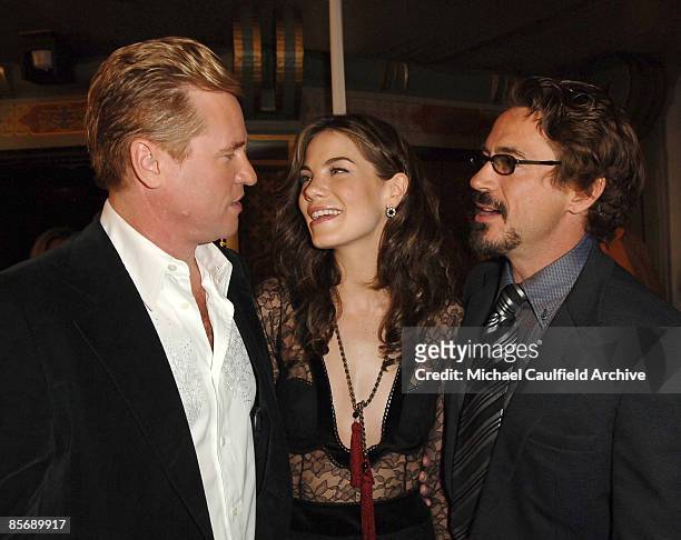Val Kilmer, Michelle Monaghan and Robert Downey Jr.