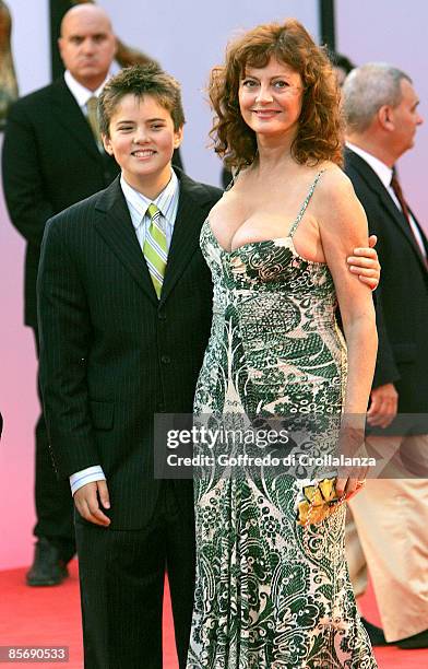 Susan Sarandon and son Miles