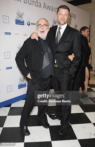 Hair stylist Udo Walz and his husband Carsten Thamm attend the 'Felix Burda Award Gala 2009' at Hotel Adlon Kempinski on March 29, 2009 in Berlin,...