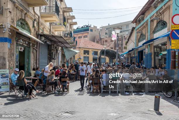 Bars and restaurants in Jaffa - april 8th 2017, Tel Aviv-Yafo, Israel -