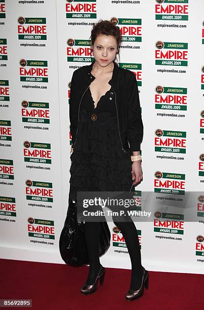 Antonia Campbell Hughes arrives for the Jameson Empire Awards 2009 at the Grosvenor House Hotel on March 29, 2009 in London, England.