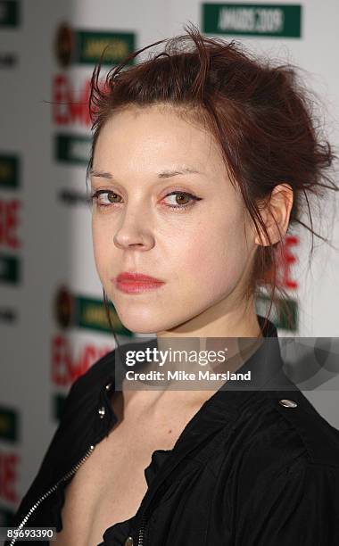 Antonia Campbell-Hughes arrives at Jameson Empire Awards at Grosvenor House Hotel on March 29, 2009 in London, England.