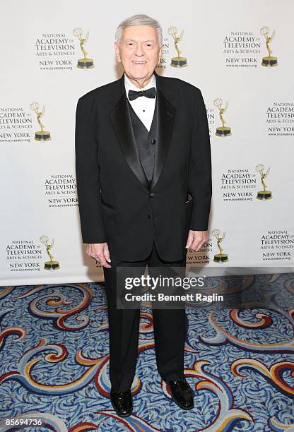 Personality Bob Wolff attends the 52nd annual New York Emmy Awards gala at the Marriott Marquis on March 29, 2009 in New York City.