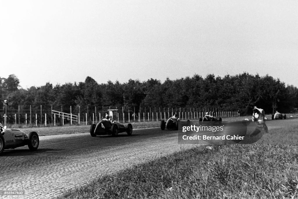 Alberto Ascari, Juan Manuel Fangio, Nino Farina, Grand Prix Of Italy