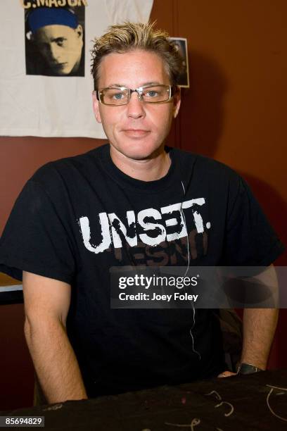 Actor Corey Haim attends HorrorHound Weekend Indianapolis, Day 3, at Marriot Indianapolis East on March 29, 2009 in Indianapolis, Indiana.