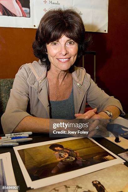 American television, film, character and musical theater actress Adrienne Barbeau attends HorrorHound Weekend Indianapolis, Day 3, at Marriot...