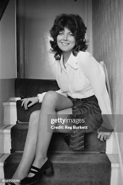 British actress and writer Fiona Lewis, 30th November 1970.