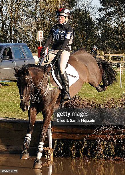 Zara Phillips competes during day 2 of the Gatcombe Horse Trials on March 29, 2009 at Gatcombe Park, Stroud, England.