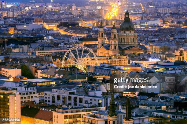 st. stephen's basilica, budapest, hungary - basilica of st stephen budapest stock pictures, royalty-free photos & images