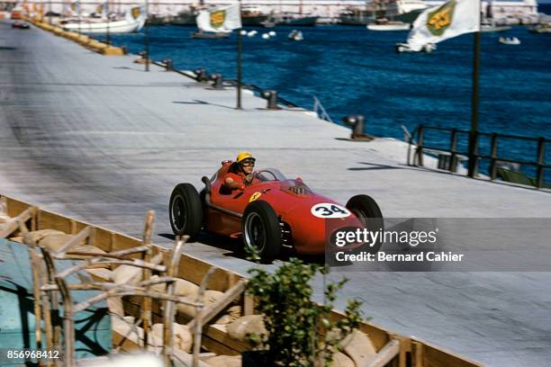 Luigi Musso, Ferrari 246, Grand Prix of Monaco, Circuit de Monaco, 18 May 1958.