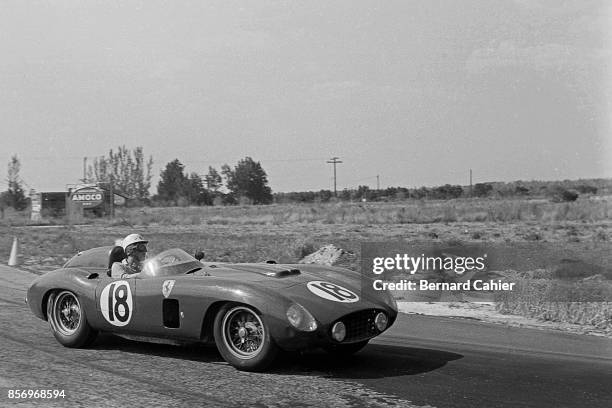 Luigi Musso, Ferrari 860 Monza, 12 Hours of Sebring, Sebring, 24 March 1956.