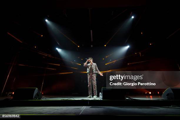Ghali Italian Rapper Concert 407 Ghali (Rapper) Photos & High Res Pictures - Getty Images