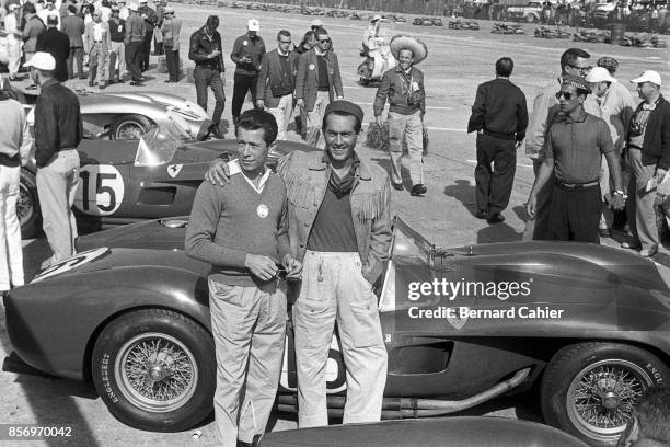 Olivier Gendebien, Luigi Musso, Ferrari 860 Monza, 12 Hours of Sebring, Sebring, 24 March 1956.