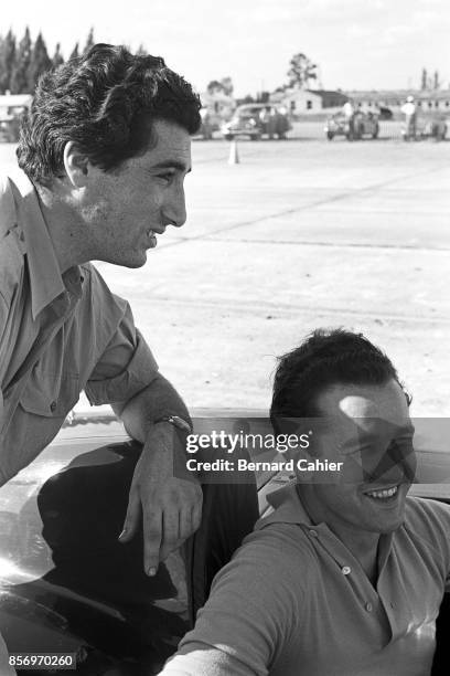 Alfonso de Portago, Umberto Maglioli, Ferrari 750 Monza, 12 Hours of Sebring, Sebring, 13 March 1955.