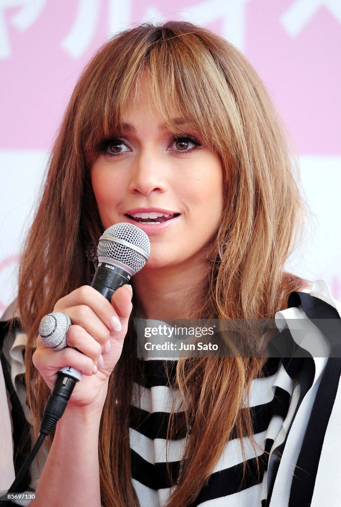 Jennifer Lopez Promotes Samantha Thavasa In Tokyo