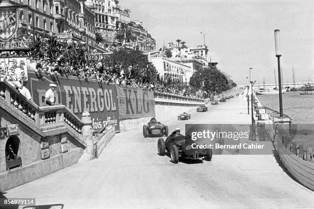 Jean Behra, BRM P25, Grand Prix of Monaco, Circuit de Monaco, 18 May 1958.