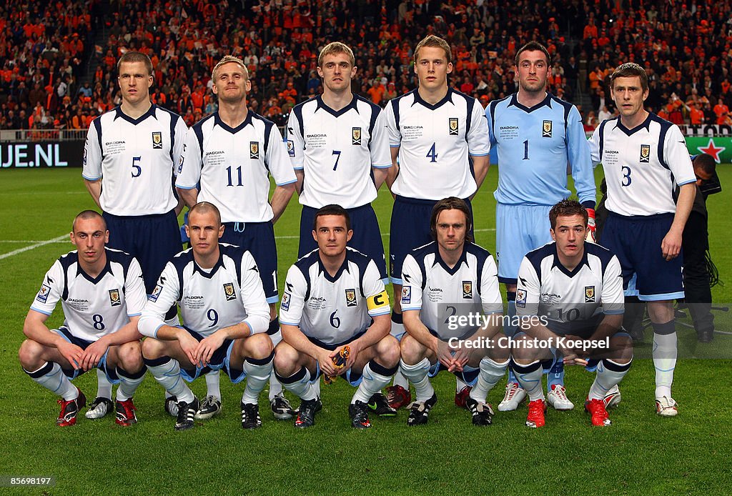 Netherlands v Scotland - FIFA2010 World Cup Qualifier