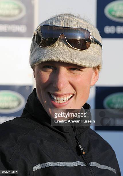 Zara Phillips attends day 2 of Gatcombe Horse Trials on March 29, 2009 at Gatcombe Park in Stroud, England.