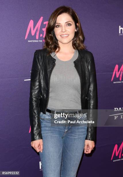 Actress Jen Lilley attends the premiere of Dark Sky Films' "M.F.A." at The London West Hollywood on October 2, 2017 in West Hollywood, California.