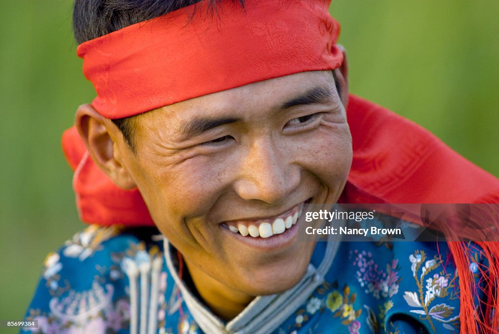 Inner Mongolian Horseman Headshot