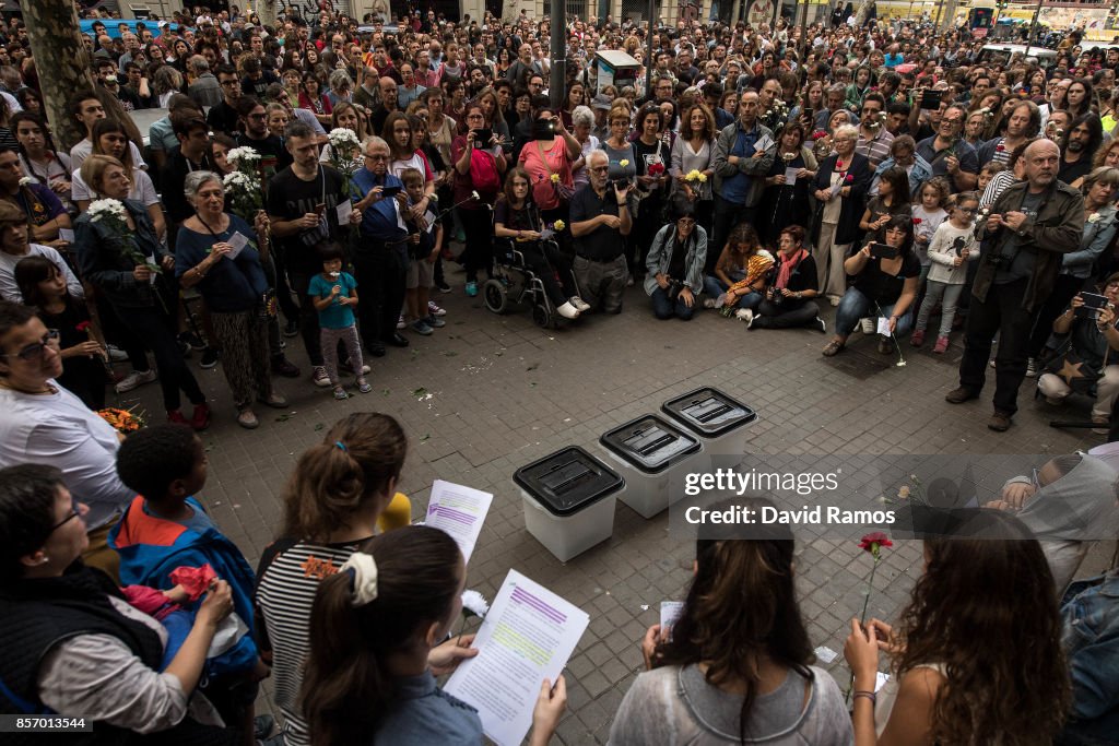 Aftermath Of The Catalonian Independence Referendum