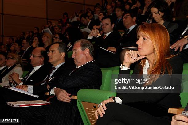 Italian undersecretary of Tourism, Michela Vittoria Brambilla attends 'Altagamma: scenari 2009' press conference on March 30, 2009 in Milan, Italy....