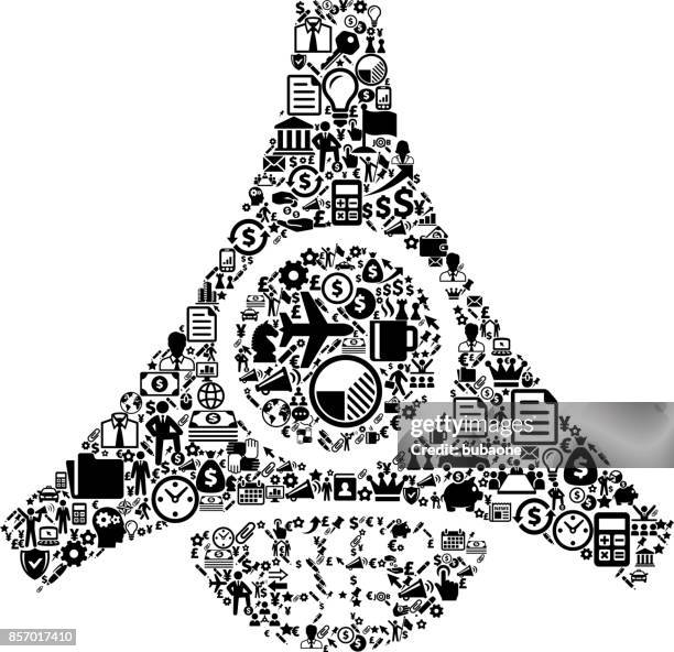 office intercom icon business and finance vector icon pattern - intercom speaker stock illustrations