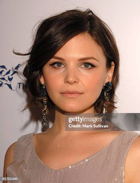 Actress Ginnifer Goodwin arrives at the 23rd Genesis Awards at the International Ballroom at The Beverly Hilton Hotel on March 28, 2009 in Beverly...