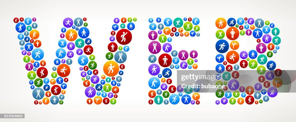 Wellness Button Web Active Lifestyle Wellness Vector Buttons High-Res Vector Graphic ...