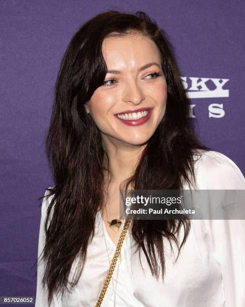 Actress Francesca Eastwood attends the premiere of Dark Sky Films' "M.F.A." at The London West Hollywood on October 2, 2017 in West Hollywood,...