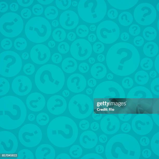 seamless question mark background - question stock illustrations