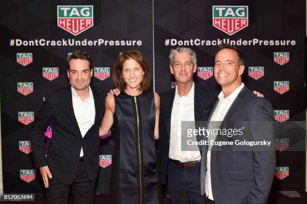 President of TAG Heuer North America Kilian Muller, Chief Strategy Officer Bridget Ryan-Berman, Co-Founder and Chief Creative Officer Tom Suiter and...