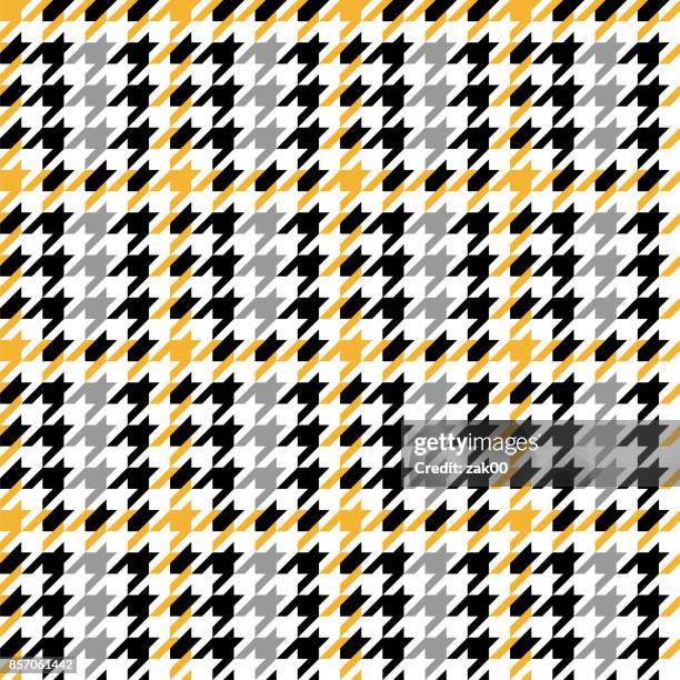houndstooth pattern - houndstooth stock illustrations