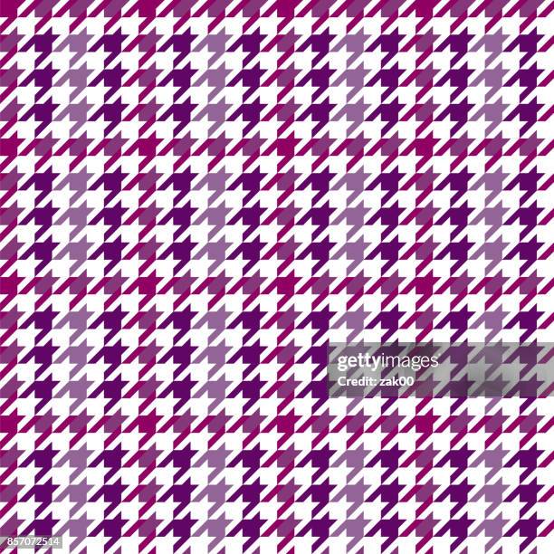 houndstooth pattern - houndstooth stock illustrations