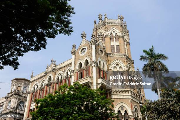 Historical area in Central Mumbai on March 12, 2012 in Mumbai, India.