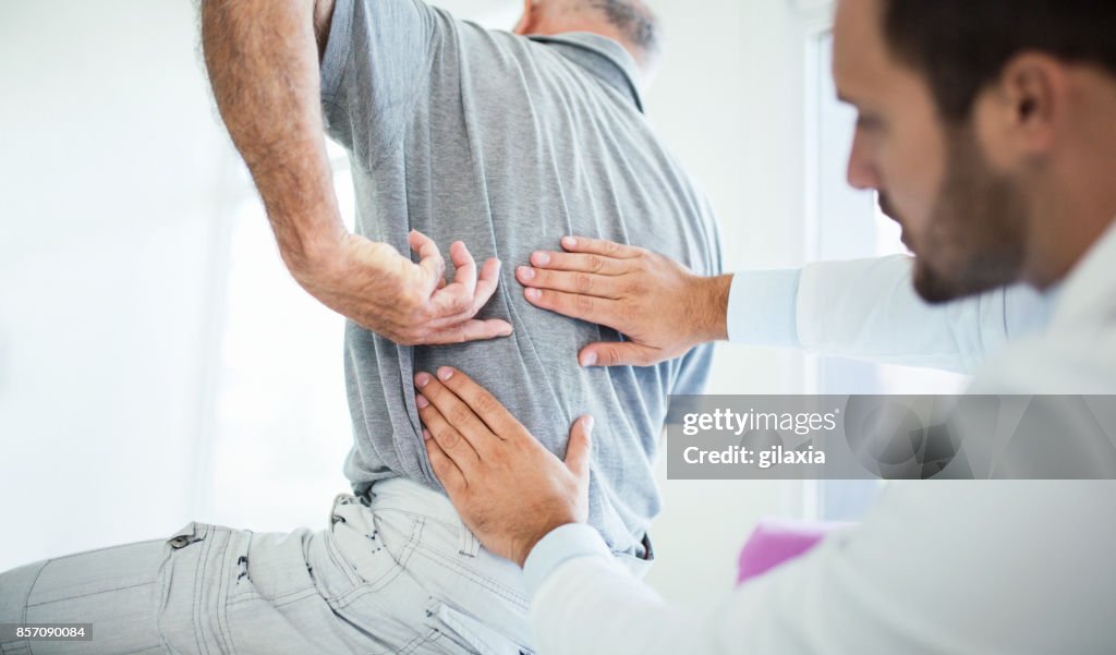 Back problems.