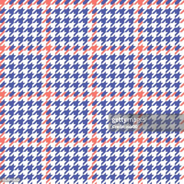 houndstooth pattern - houndstooth pattern vector stock illustrations
