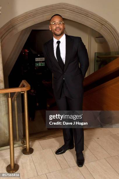 Reggie Yates attends the BFI Luminous Fundraising Gala at The Guildhall on October 3, 2017 in London, England.