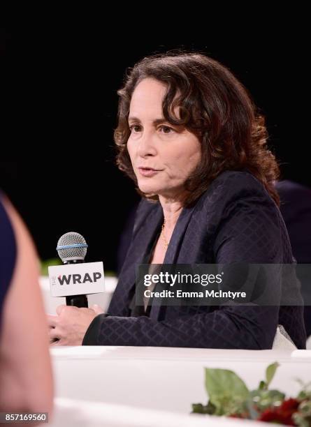 Executive Producer, Color Force, Nina Jacobson speaks onstage at TheWrap's 8th Annual TheGrill at Montage Beverly Hills on October 3, 2017 in Beverly...