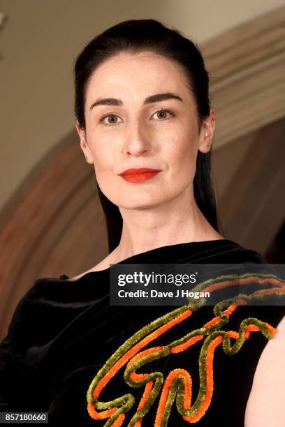 Erin O'Conner attends the BFI Luminous Fundraising Gala at The Guildhall on October 3, 2017 in London, England.