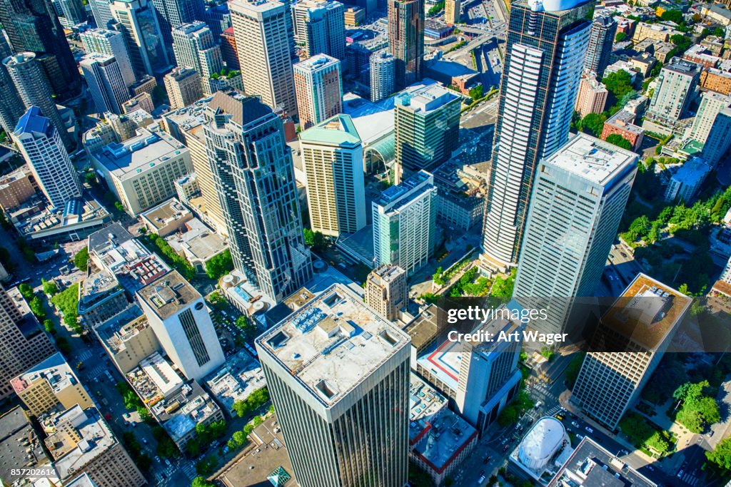 Downtown Urban Aerial