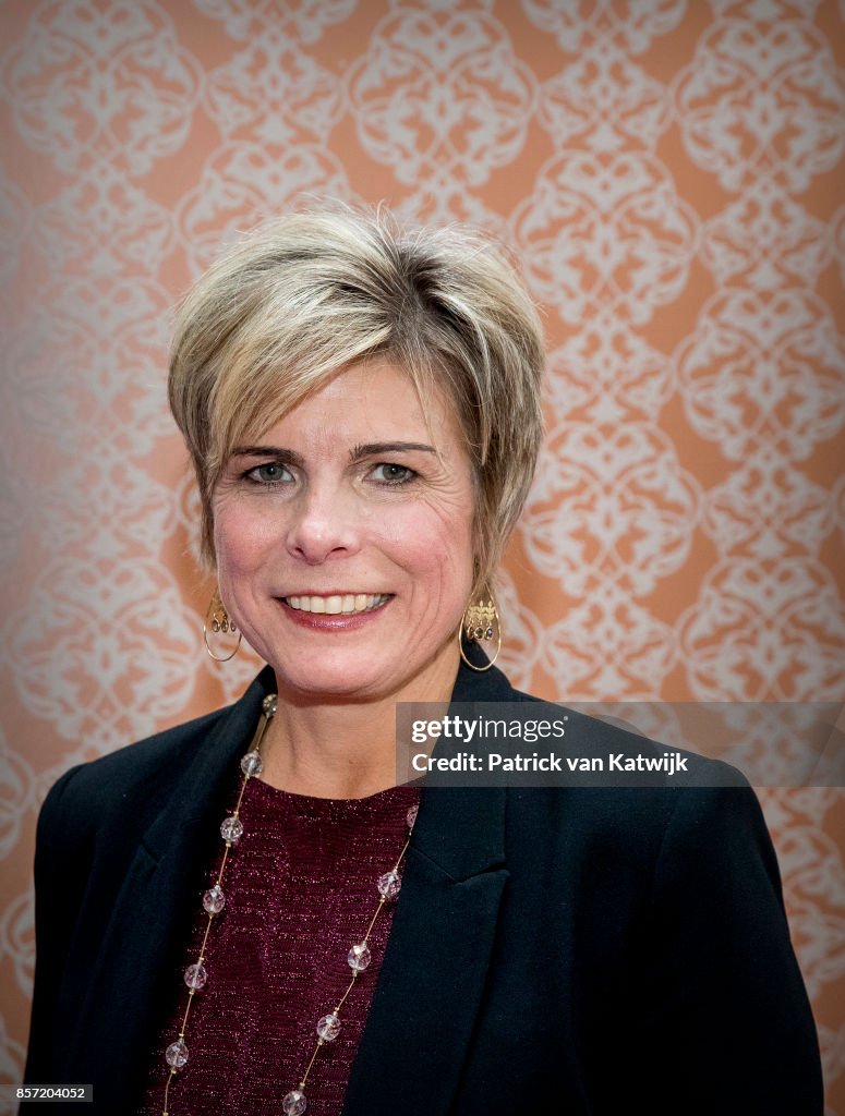 Princess Laurentien Receives Award As Most Influential Philanthropist in The Hague