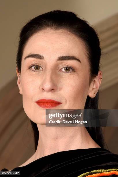 Erin O'Conner attends the BFI Luminous Fundraising Gala at The Guildhall on October 3, 2017 in London, England.