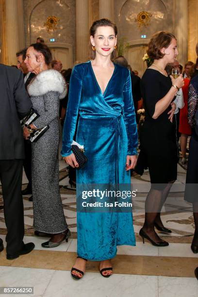 German actress Christiane Paul during the Re-Opening of the Staatsoper Unter den Linden on October 3, 2017 in Berlin, Germany.
