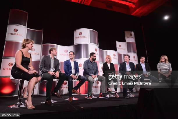 TheWrap, Sharon Waxman, CEO & Founder, WeBuyGold, Dan Altmann, Co-Founder, Raze, Emiliano Calemzuk, AT&T Hello Lab's Billy Parks and Karyn Spencer,...